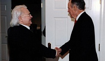Встреча В.И.Петрика с Дж. Бушем - старшим 16.12.2004г