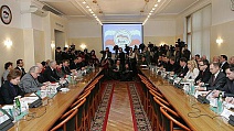 Рабочие моменты совещания по политике инновационного развития России